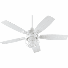 Quorum Galveston Patio Fan Patio Fan - Studio White - 13525-8