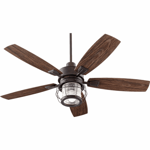 Quorum Galveston Patio Fan Patio Fan - Toasted Sienna - 13525-44