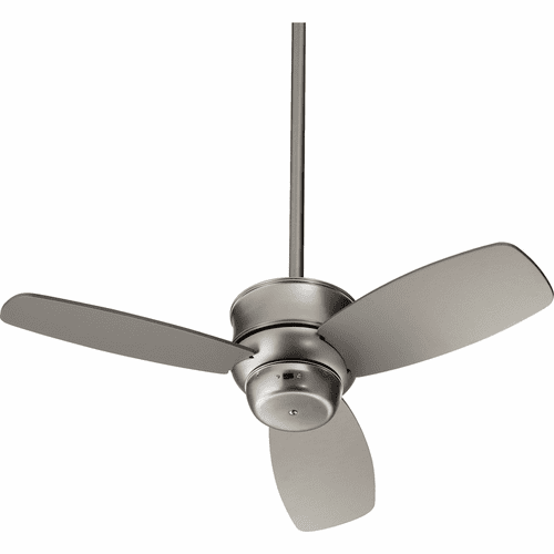Quorum Gusto 32" 3-Blade Ceiling Fan - Satin Nickel - 32323-65