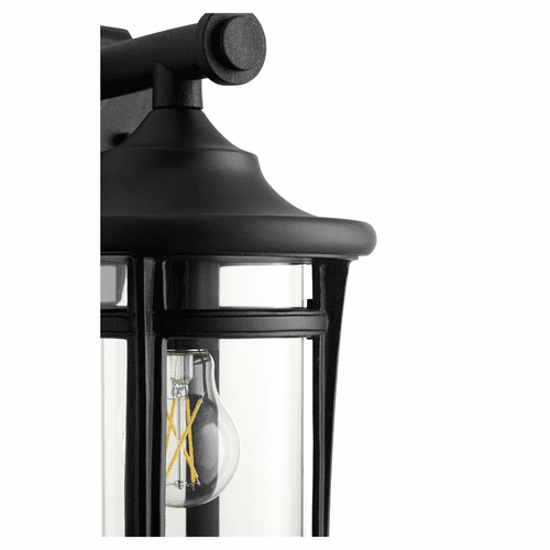 Quorum Haley 1-LT 15" Outdoor Wall Lantern - Noir  - 718-15-69