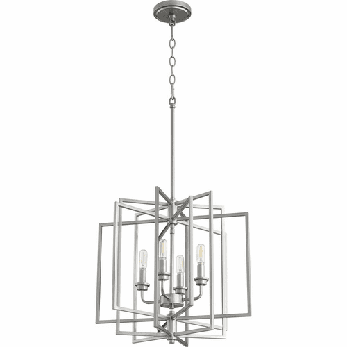 Quorum Hammond 4-LT Pendant - Classic Nickel  - 888-4-64
