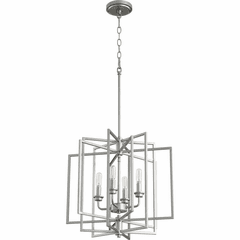 Quorum Hammond 4-LT Pendant - Classic Nickel - 888-4-64 Quorum Hammond 4-LT Pendant - Classic Nickel - 888-4-64