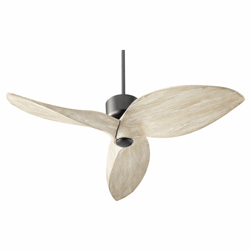Quorum Hawkeye 52" 3-Blade Ceiling Fan - Noir  - 31523-69