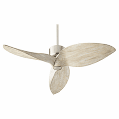 Quorum Hawkeye 52" 3-Blade Ceiling Fan - Satin Nickel  - 31523-65