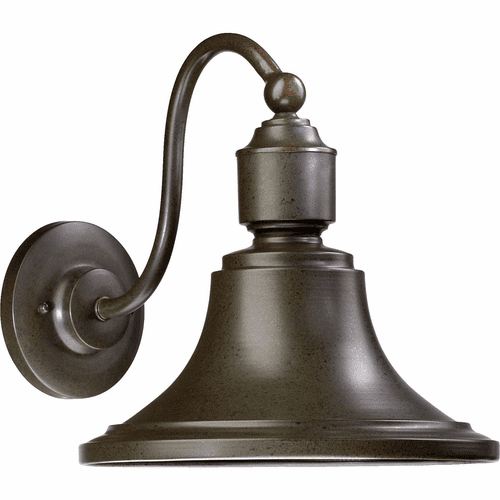 Quorum Indust Outdoor Lantern / 16" Ext - Oiled Bronze - 760-86