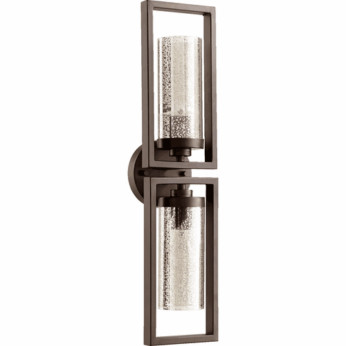 Quorum Julian 2-LT Wall Mount - Oiled Bronze - 553-2-86