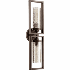Quorum Julian 2-LT Wall Mount - Oiled Bronze - 553-2-86