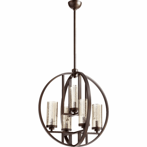 Quorum Julian 5-LT Chandelier - Oiled Bronze - 603-5-86
