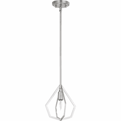 Quorum Knox 1-LT Pendant - Satin Nickel - 699-65 Quorum Knox 1-LT Pendant - Satin Nickel - 699-65