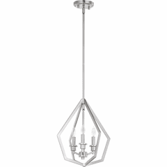 Quorum Knox 3-LT Pendant - Satin Nickel - 699-3-65 Quorum Knox 3-LT Pendant - Satin Nickel - 699-3-65