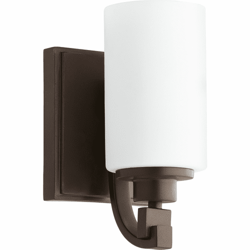 Quorum Lancaster 1-LT Wall Mount - Oiled Bronze - 5407-1-86