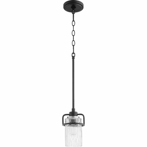 Quorum Lazo 1-LT Pendant - Noir  - 327-69