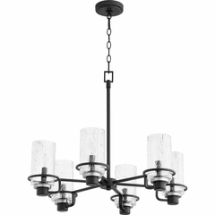 Quorum Lazo 6-LT Chandelier - Noir  - 627-6-69
