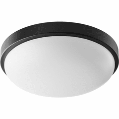 Quorum LED 15W Round Flushmount - Noir - 902-11-69 Quorum LED 15W Round Flushmount - Noir - 902-11-69