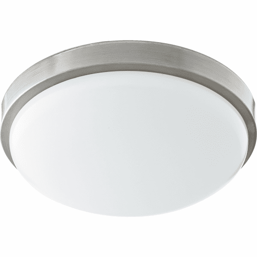 Quorum LED 15W Round Flushmount - Satin Nickel - 902-11-65