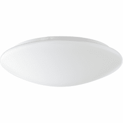 Quorum LED 34W Round Acrylic Flushmount - White - 900-16-6