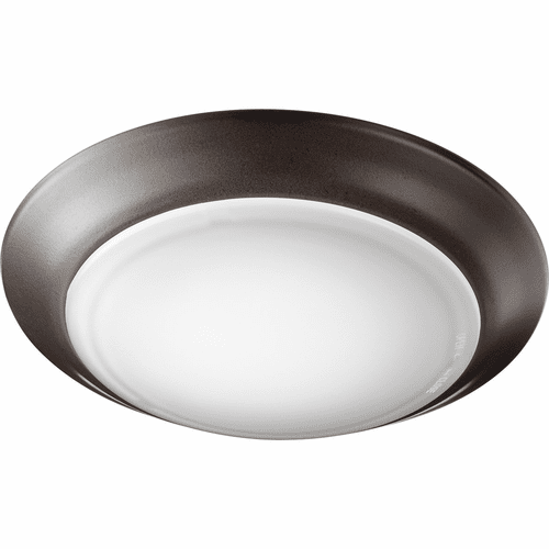 Quorum LED Wet 7.5" 15W Flushmount - Oiled Bronze - 905-7-86
