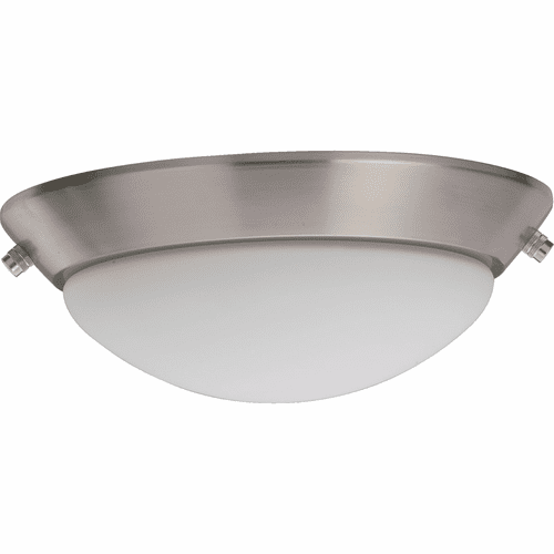 Quorum Low Profile Ceiling Fan Light Kit - Satin Nickel - 1504-865