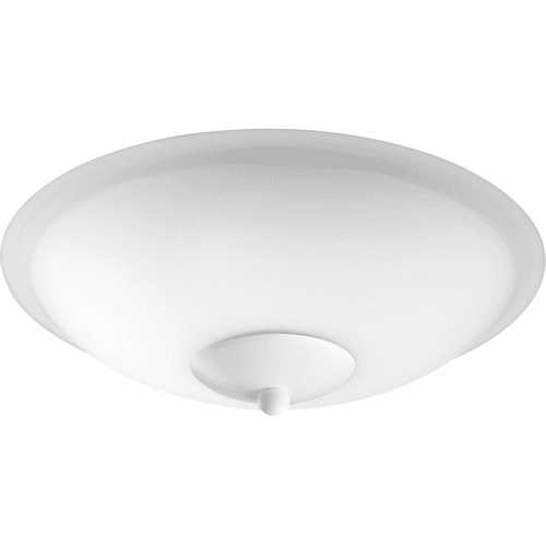 Quorum Low Profile Ceiling Fan Light Kit - Studio White W/ Satin Opal - 1180-808