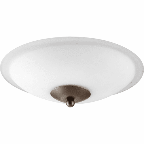 Quorum Low Profile LED Ceiling Fan Light Kit - Oiled Bronze  - 1180-886