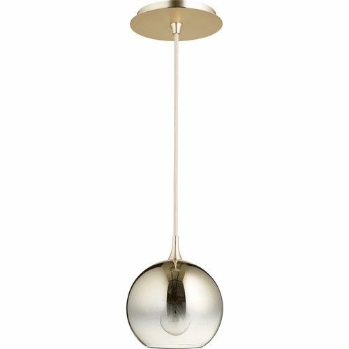 Quorum -LT Globe - Satin Gold W/ Light Gold Ombre - 889-2020