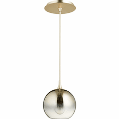 Quorum -LT Globe - Satin Gold W/ Light Gold Ombre - 889-2020