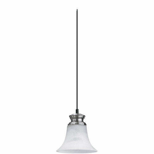 Quorum Madison 1-LT Mini Pendant - Satin Nickel - 3174-65