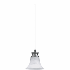 Quorum Madison 1-LT Mini Pendant - Satin Nickel - 3174-65
