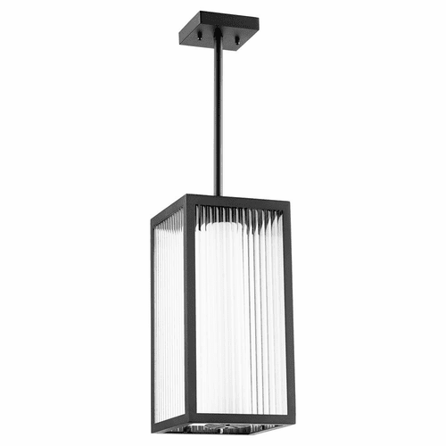 Quorum Maestro 7" 3-LT Pendant - Noir  - 9718-7-69