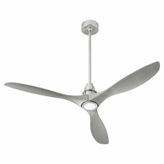 Quorum Marino 54" 1-LT LED Ceiling Fan - Satin Nickel  - 97543-65