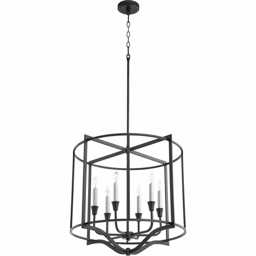 Quorum Marquee 6-LT Nook Light - Noir  - 6414-6-69