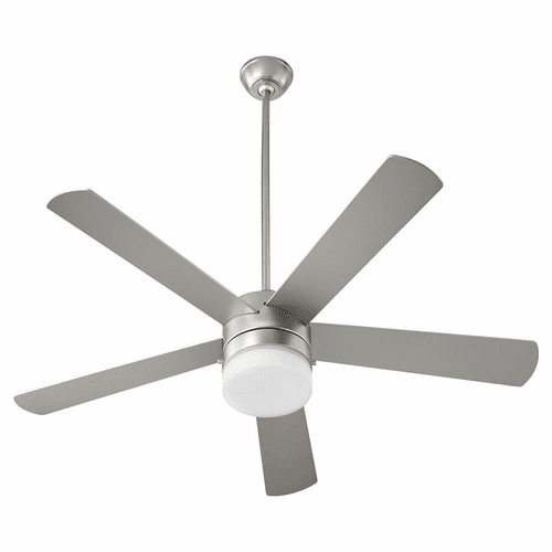 Quorum Maxwell 52" 2-LT LED Ceiling Fan - Satin Nickel  - 37525-65