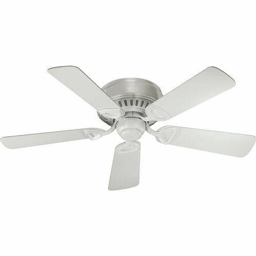 Quorum Medallion 42" 5-Blade Ceiling Fan - Studio White - 51425-8