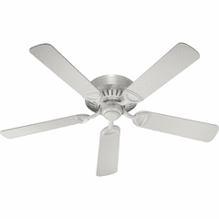 Quorum Medallion 52" 5-Blade Ceiling Fan - Studio White - 51525-8