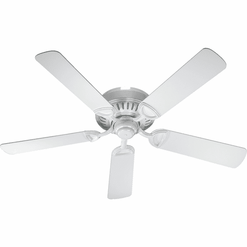 Quorum Medallion 52" 5-Blade Ceiling Fan - White - 51525-6