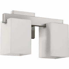 Quorum Modus 2-LT Wall Mount - Satin Nickel - 5476-2-65
