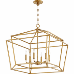 Quorum Monument 6-LT Nook Light - Gold Leaf - 8407-6-74