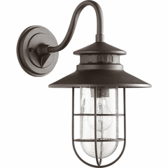 Quorum Moriarty Medium Outdoor Lantern - Oiled Bronze - 7697-86