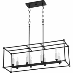 Quorum Olympus 8-LT Pendant - Noir  - 656-8-69