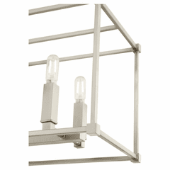 Quorum Olympus 8-LT Pendant - Satin Nickel  - 656-8-65