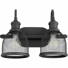 Quorum Omni 2-LT Vanity - Noir - 5212-2-69 Quorum Omni 2-LT Vanity - Noir - 5212-2-69