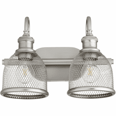 Quorum Omni 2-LT Vanity - Satin Nickel - 5212-2-65