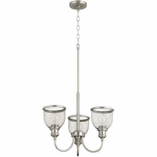 Quorum Omni 3-LT Convertible - Satin Nickel - 6212-3-65