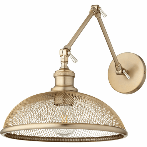 Quorum Omni Large Industrial - Aged Brass - 5412-80