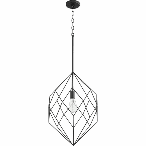 Quorum Open Cage Pendant - Noir - 8005-69
