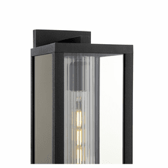 Quorum Parks 1-LT Outdoor Wall Mount - Noir  - 747-16-69