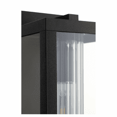 Quorum Parks 1-LT Outdoor Wall Mount - Noir  - 747-19-69