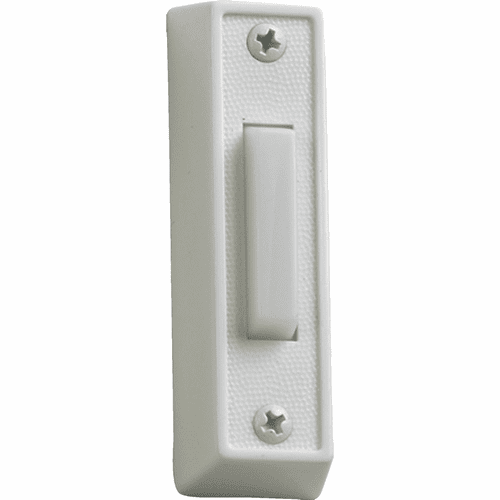 Quorum Plastic Door Door Chime Button - White - 7-101-6