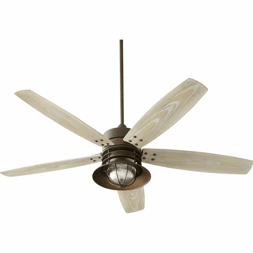 Quorum Portico 60" Patio Fan - Oiled Bronze - 14605-86