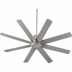 Quorum Proxima 60" 8-Blade Ceiling Fan - Satin Nickel - 96608-65